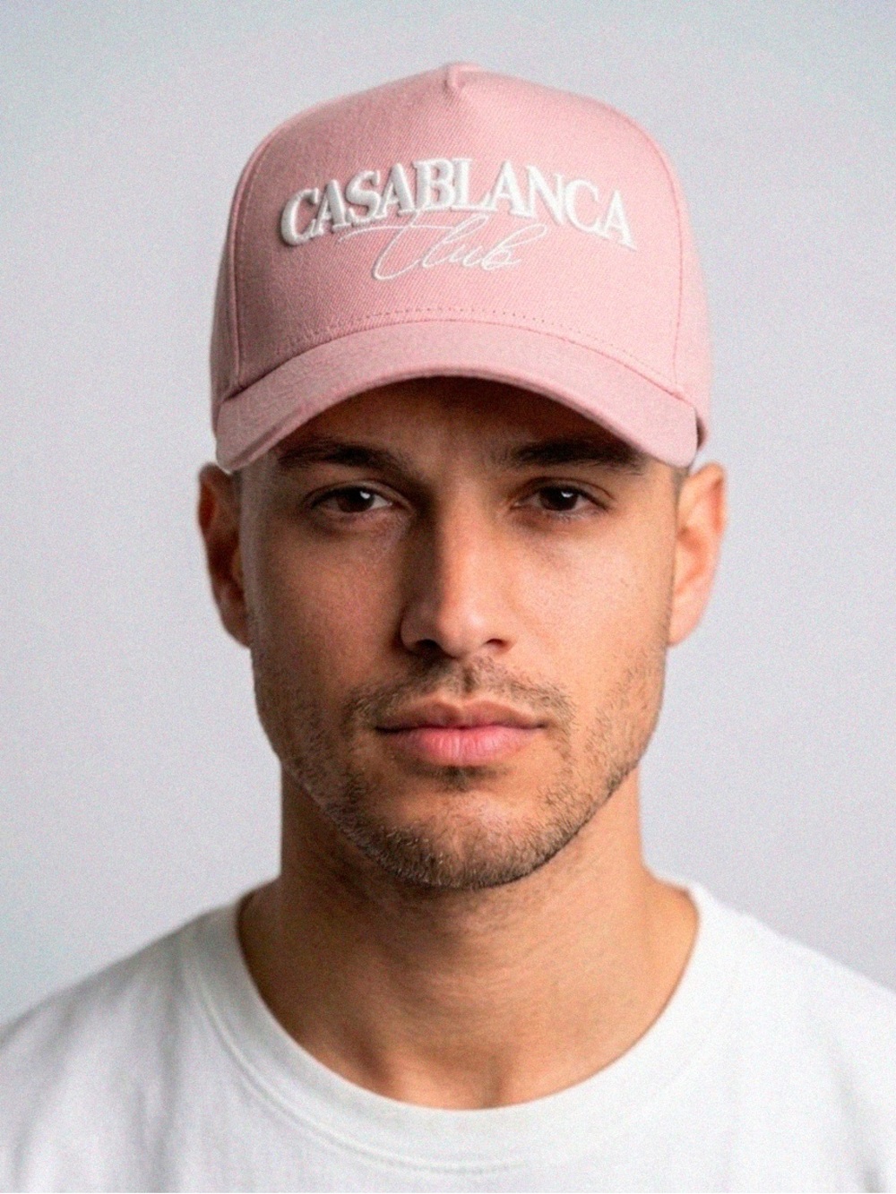 Casablanca Club SnapBack Casablanca Hat Pink Baseball Cap